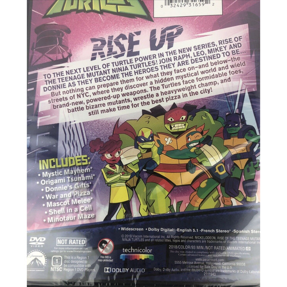 Teenage Mutant Ninja Turtles DVDs Lot of 4 Mutagen Mayhem Shredder Turtle Power - Picture 6 of 12